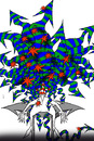 Cartoon: 4... (small) by Nekra tagged tree