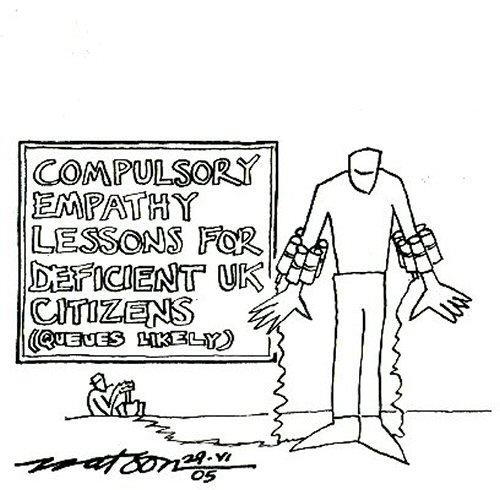 Cartoon: compulsory (medium) by radged tagged iraq,war,ali,abbas