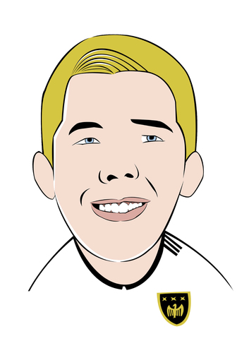 Cartoon: Lukas Podolski (medium) by Playa from the Hymalaya tagged fußball,football,soccer,weltmeisterschaft,wm,2010,world,cup,südafrika,south,africa,player,spieler,fußballspieler,lukas,podolski,poldi,lupo,sommermärchen,deutsch,deutsche,nationalmannschaft,german,team