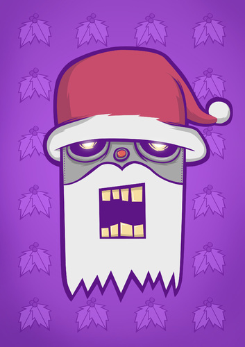 Cartoon: Robot Santa (medium) by Playa from the Hymalaya tagged santa,claus,weihnachtsmann,robot,roboter,christmas,weihnachten,xmas