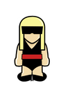 Cartoon: Lady Gaga (small) by Playa from the Hymalaya tagged lady gaga sängerin singer artist music musik pop popstar star celebrity berühmtheit promi prominent musician musikerin