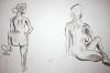 Cartoon: Nude woman drawing (small) by Playa from the Hymalaya tagged nude,woman,drawing