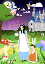 Cartoon: Svenja im Wunderland (small) by Playa from the Hymalaya tagged alice,wonderland,wunderland,märchen,tale,benny,bunny