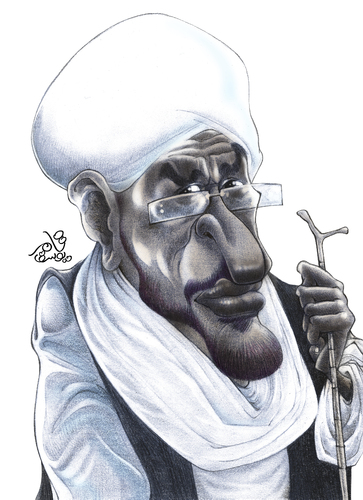 Cartoon: Sadiq al-Mahdi (medium) by tamer_youssef tagged sadiq,al,mahdi,sudan,catoon,caricature,portrait,pencil,art,sketch,by,tamer,youssef,egypt