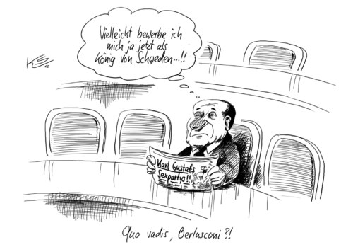 Berlusconi King of Sweden? Berlusconi King of Sweden?