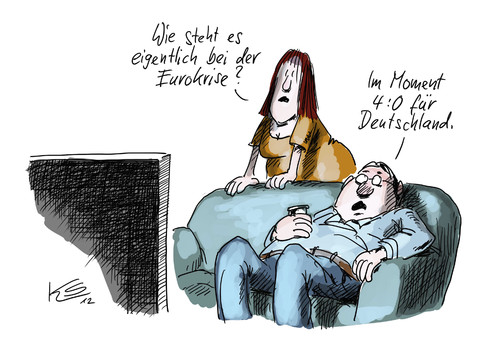 Cartoon: Eurokrise (medium) by Stuttmann tagged eurokrise