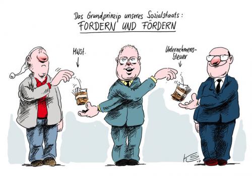 Cartoon: Grundprinzip (medium) by Stuttmann tagged steuern,taxes,steuern,steinbrück,peer steinbrück,sozial,sozialstaat,steuerpolitik,steuersatz,verbrauchersteuer,finanzen,unsozial,steuer,mwst,mehrwertsteuer,unternehmenssteuer,ungerechtigkeit,förderung,fördern,unternehmen,wirtschaft,handel,lebenshaltungskosten,verbraucher,endverbraucher,private haushalte,haushalt,kosten,sparen,abgaben,preis,preise,belastung,finanzkrise,haushaltsloch