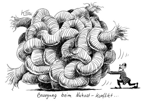 Cartoon: Knoten (medium) by Stuttmann tagged nahost,konflikt,barack,obama,knoten,usa,nahost konflikt,barack obama,knoten,usa,nahost,konflikt,barack,obama