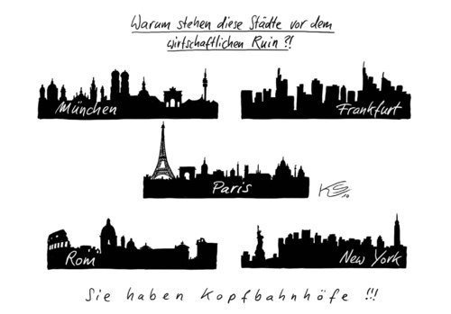 Kopfbahnhöfe Kopfbahnhöfe