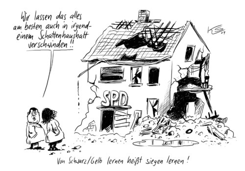 Cartoon: Schatten (medium) by Stuttmann tagged schattenhaushalt,spd,nahles,gabriel,schwarzgelb,schattenhaushalt,spd,nahles,sigmar gabriel,schwarzgelb,sigmar,gabriel