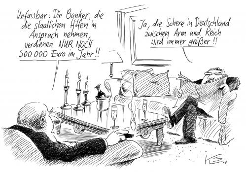 Cartoon: Schere (medium) by Stuttmann tagged banken,banker,rettungspaket,milliardenbürgschaft,reichtum,armut,schere,finanzen,finanzkrise,wirtschaft,wirtschaftskrise,geld,pleite,bankrott,rettungspaket,hilfe,milliardenbürgschaft,bürgschaft,milliarden,bank,banken,krise,armut,reichtum,arm,reich,banker,schere