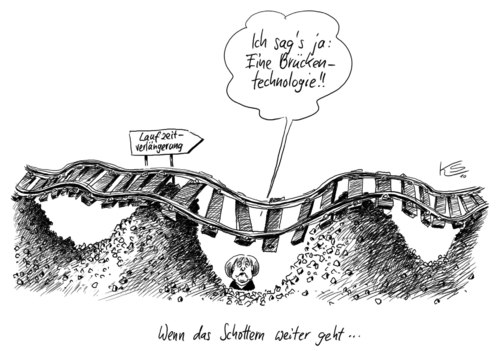 Cartoon: Schottern (medium) by Stuttmann tagged castor,endlager,schottern,wendland,akw,atommüll,google,street,view,castor,endlager,schottern,akw,wendland,atommüll,google street view,atomkraftwerk,atomkraft,google,street,view