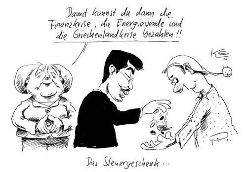 Steuergeschenk Steuergeschenk