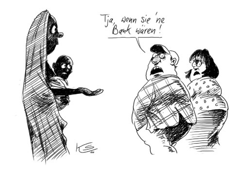 Cartoon: Tja (medium) by Stuttmann tagged afrika,hunger,somalia,hilfe,un