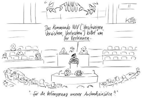 Cartoon: Vertrauen (medium) by Stuttmann tagged kunduz,verteidigungsminister,jung,afghanistan,bombenangriff,bundeswehr,kunduz,verteidigungsminister,josef jung,afghanistan,bombenangriff,bundeswehr,militär,josef,jung