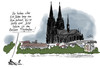 Cartoon: Flughafen Berlin Brandenburg (small) by Stuttmann tagged flughafen,berlin,brandenburg,wowereit,platzeck