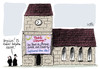 Cartoon: Gemeindekirche (small) by Stuttmann tagged papst,kirche