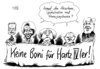 Cartoon: Keine Boni (small) by Stuttmann tagged hartz4,boni,abzocker