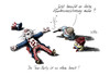 Cartoon: Shutdown (small) by Stuttmann tagged tea,party,usa,shutdown,healthcare,obama,krankenversicherung