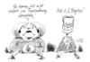 Cartoon: Tagesordnung (small) by Stuttmann tagged tagesordnung,merkel,westerwelle