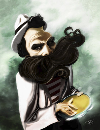 Cartoon: Brazilian Nietzsche (medium) by Toni DAgostinho tagged nietzsche,caricature,caricatura