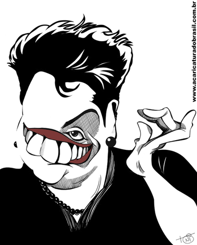 Cartoon: Dilma Rousseff (medium) by Toni DAgostinho tagged rousseff,dilma