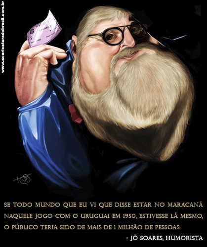 Cartoon: Jo Soares (medium) by Toni DAgostinho tagged jo,soares