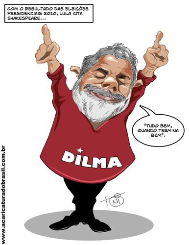 Cartoon: Lula (medium) by Toni DAgostinho tagged lula