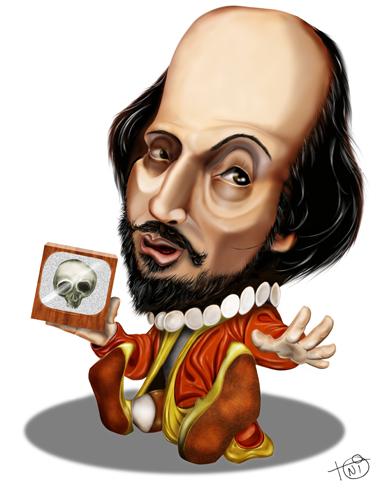 Image result for shakespeare cartoon