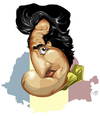 Cartoon: Caricature of Mihai Eminescu (small) by Toni DAgostinho tagged caricature