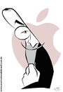 Cartoon: Steve Jobs (small) by Toni DAgostinho tagged steve,jobs