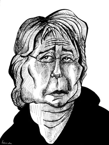 Cartoon: bachelet (medium) by horate tagged presidenta