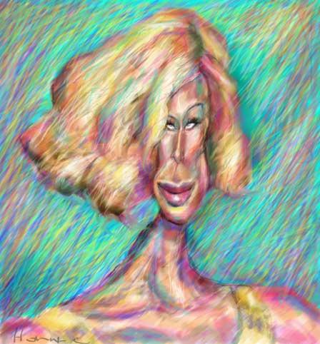 Cartoon: Jenna Jameson (medium) by horate tagged actress