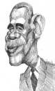 Cartoon: Obama (small) by horate tagged sinner