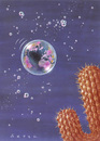 Cartoon: almost.. (small) by ozbek tagged earth