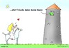 Cartoon: maerchen frosch turm (small) by martin guhl tagged maerchen,frosch,turm