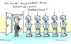 Cartoon: roboter arbeitskraft ausland (small) by martin guhl tagged roboter arbeitskraft ausland drittwelt china import