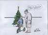 Cartoon: falsches Weihnachtsgeschenk (small) by tobelix tagged geschenk,falsch,weihnachten,nachdenken,present,wrong,christmas,thinking,about,tobelix