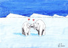 Cartoon: Klimawandel - climate change (small) by tobelix tagged eisbären,polar,bears,nordpolkappe,north,pole,klimawandel,climate,change,tobelix