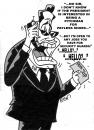 Cartoon: Cia agent gets pink slip (small) by subwaysurfer tagged cartoon,politics,editorial