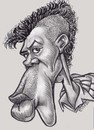 Cartoon: Homeboye with MOHAWK (small) by subwaysurfer tagged caricature,pencil,pen,and,ink,mohawk
