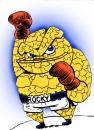 Cartoon: Superhero series THE THING (small) by subwaysurfer tagged cartoon,comics