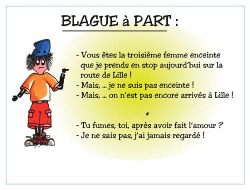 Cartoon: BLAGUE A PART (medium) by chatelain tagged blague,amour,humour,