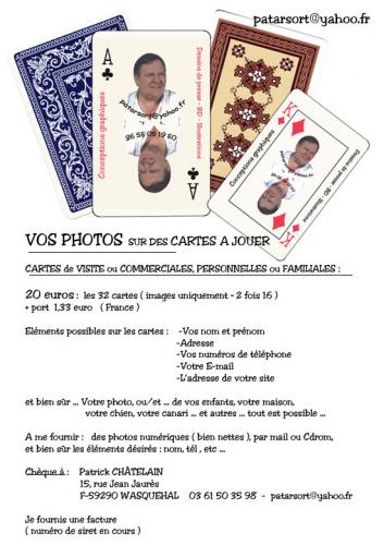 Cartoon: Cartes de visite sur cartes (medium) by chatelain tagged cartes,