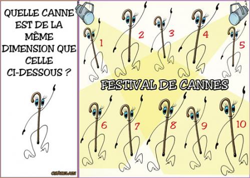 Cartoon: JEU 66 (medium) by chatelain tagged jeu,observation,chatelain