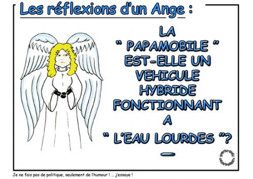 Cartoon: Le PAPE (medium) by chatelain tagged humour,pape