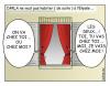 Cartoon: CARLA  A  L ELYSEE (small) by chatelain tagged carla,elysee,humour,patarsort,chatelain,