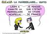 Cartoon: La Marseillaise (small) by chatelain tagged humour