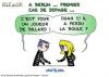 Cartoon: Le JOUEUR A PERDU LA BOULE (small) by chatelain tagged humour,billard,dopage,