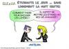 Cartoon: LE LOGEMENT ETUDIANTS (small) by chatelain tagged humour,logement,etudiants,patarsort,